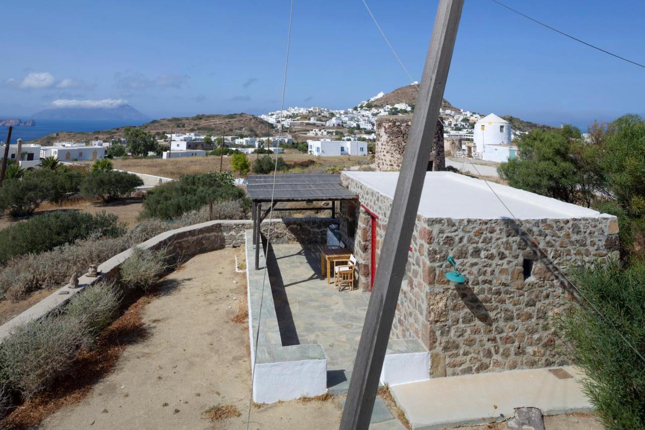 Marketos Windmill And Houses Trypiti Extérieur photo