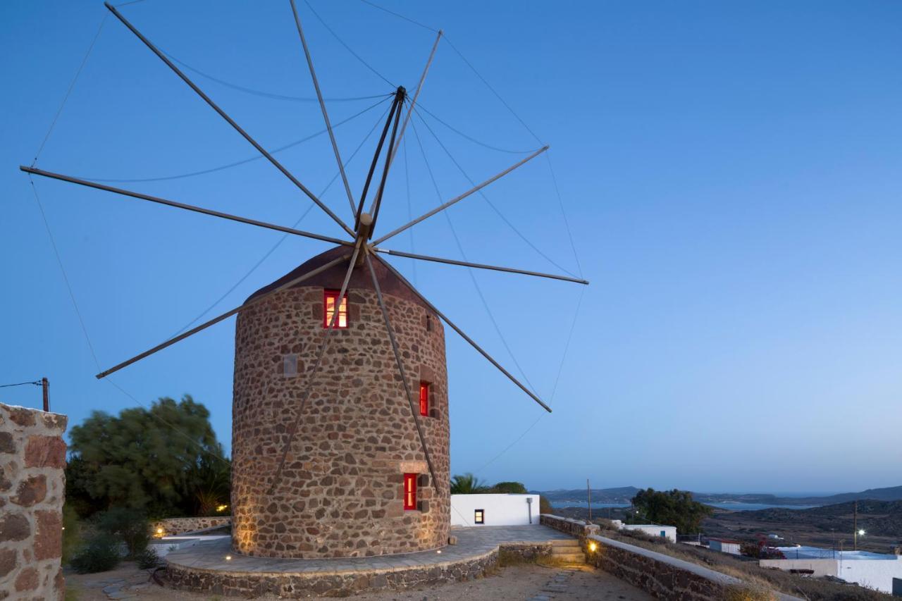 Marketos Windmill And Houses Trypiti Extérieur photo